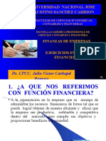 Ejercicicios de Funcion Financiera