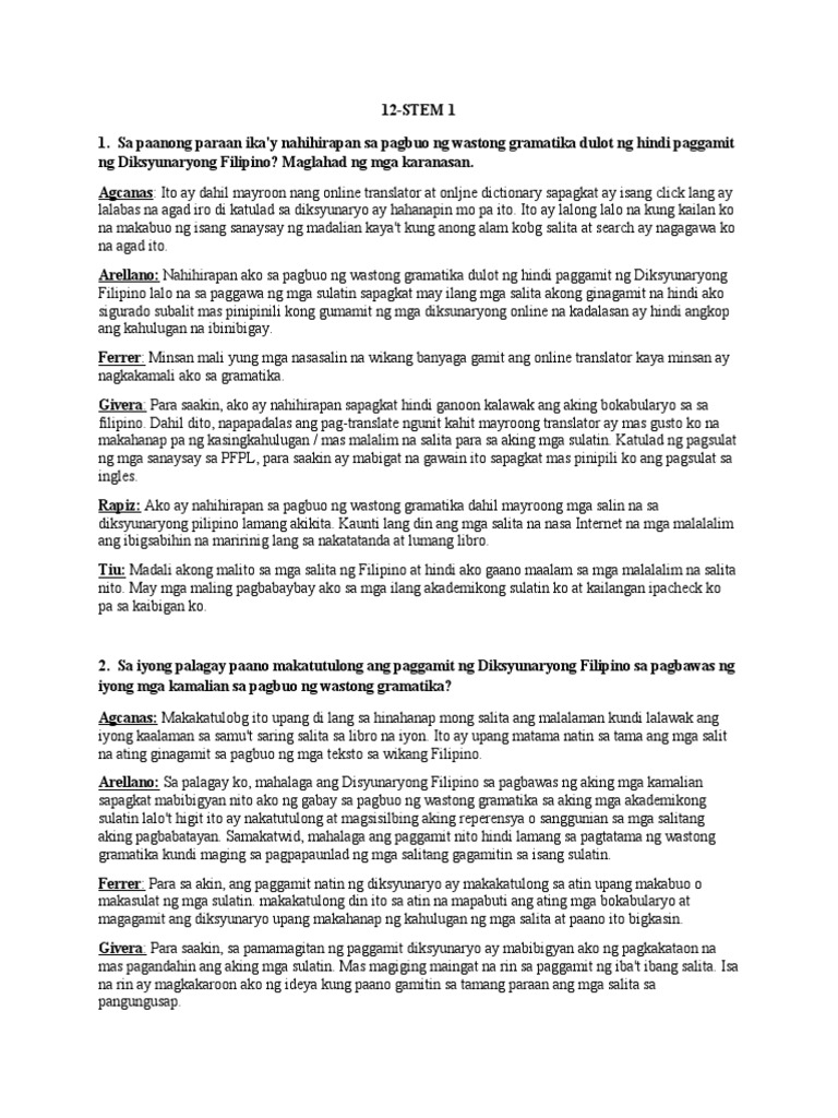 Pfpl 12 stem answers pdf