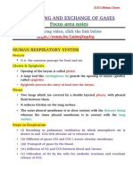 +1 Focus Area Respiration Notes