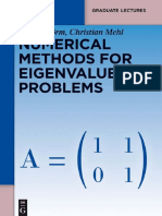Numerical Methods For Eigenvalue Problems (PDFDrive)