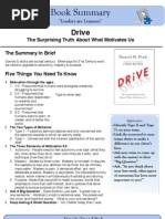 Drive Book Summary