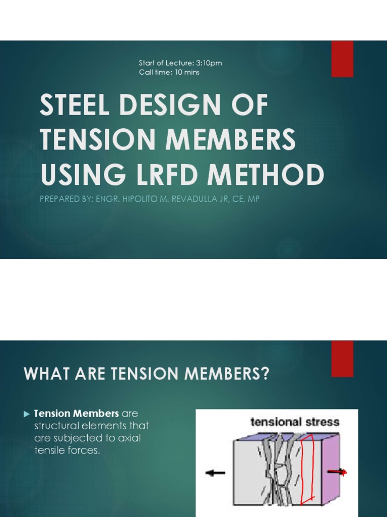 4-Lrfd Method W Notes | PDF | Strength Of Materials | Stress (Mechanics)