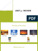 Unit 3 - Review