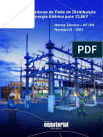 NT.006.EQTL .Normas e Padroes 01 Padrao de Estruturas de Redes de Distribuicao 13.8kV Compressed
