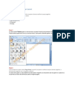 Descriere Ribbon - Page Layout