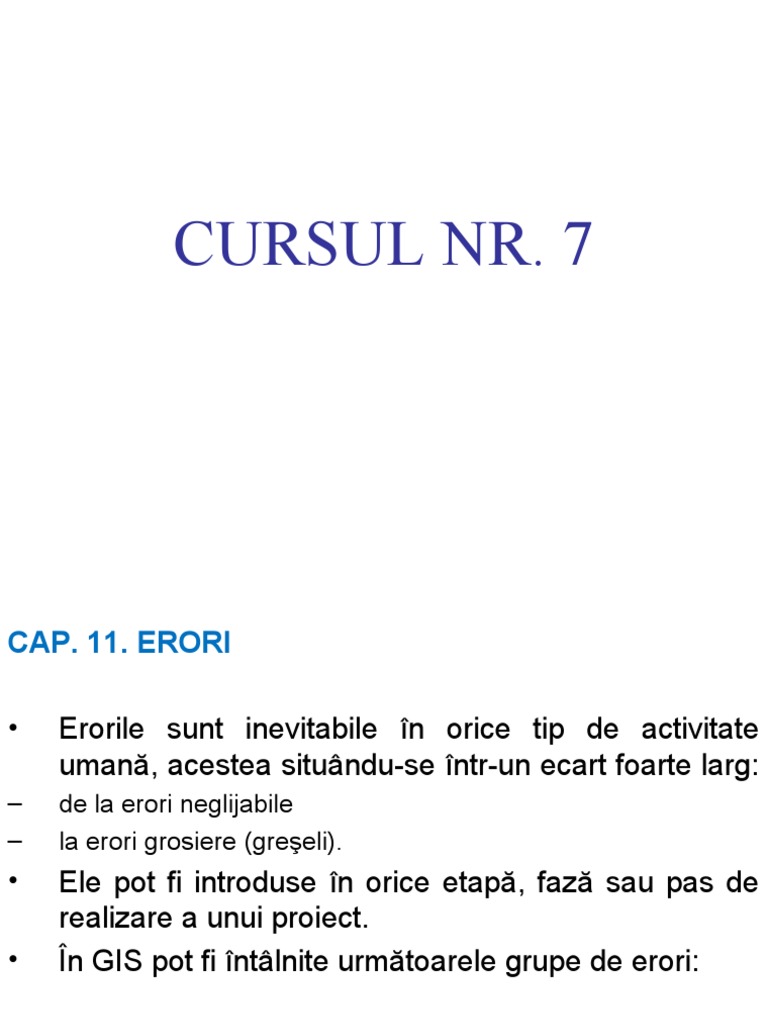 Curs 7 | PDF