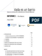 Informe I - Plan Maestro