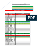 Calendário de Pagamentos Agregados 2023