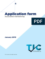 Application For Associated Membership TIC Council January 2019 1