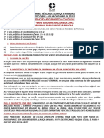 Ministração Célula de Aliança e Milagres Semana 01