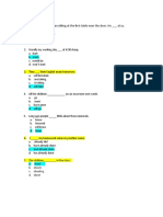 Pre Test English Review