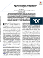 Experimental Investigation of Flow and Noise Control by Porous Coated Tandem Cylinder Configurations