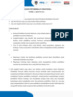 7 - Filosofi Pendidikan Indonesia - Topik 1 - Aksi Nyata