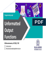 09-Unformatted Output Functions