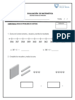 Evaluación Escrita Con Adapatación