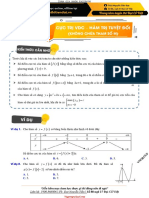 22. Cực Trị VDC - Hàm Trị Tuyệt Đối - Không Chứa Tham Số m