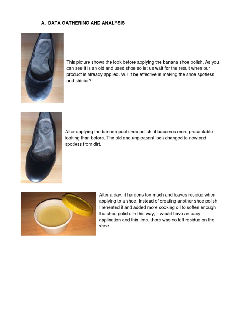 Banana Peel Shoe Polish PDF