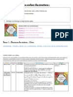 La Couleur Des Émotions Fiche de Prep