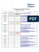 Mexico COVID 19 Traffic Light Status Chart January 18 To January 31