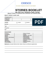 Cidesco Case Histories Booklet