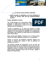 Llegó Un Lote de Vacunas de Pfizer A Risaralda