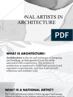 National Artists in Architecture