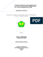 Penerapan Alat Bukti Petunjuk Oleh Hakim Dalam Menjatuhkan Putusan Tindak Pidana Pembunuhan Studi Kasus Putusan Pengadilan Negeri Solok