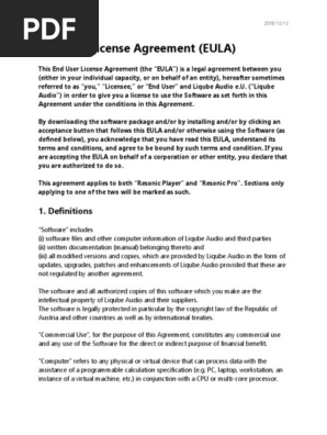 License Agreement