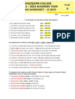 Grade 6 - Agis Worksheet 15 - KEY