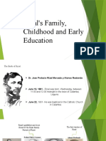 CHAPTER 2 Rizals Family Childhood and Early Education