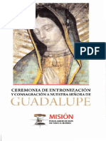 Manual de Entronizacion de Ntra. Sra. de Guadaluoe Como REINA