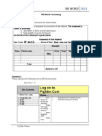 MS Word Formatting