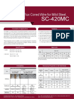 Multi-purpose flux cored wire for mild steel applications