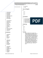 Sol Gold Int Progress Test Unit 1A Answer Key