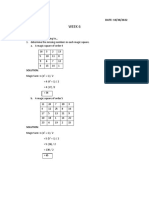 WEEK 6 Matmod