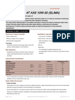 Shell Advance 4T AX5 Technical Data Sheet