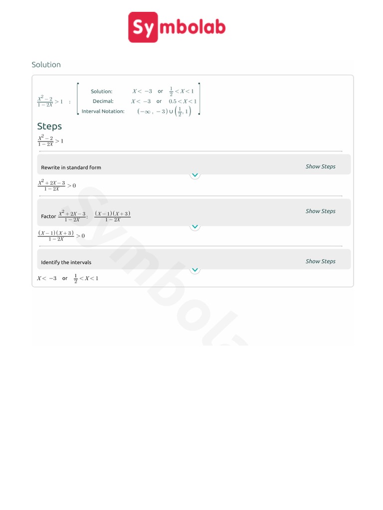 Exponential Symbolab