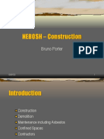 NEBOSH - Construction