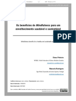 Os Benefícios Do Mindfulness para Um Envelhecimento Saudável e Sustentável Autor Diana Pinheiro e Manuela Rodrigues