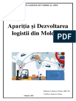 Apariția Și Dezvoltarea Logisticii Din Moldova
