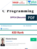 3 DPP14Programming Recursion