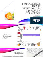 Evaluaciòn Del Estado Nutricional Indiv y Pob