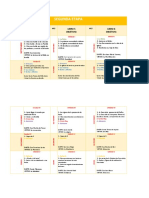 Tematica Segunda Etapa (Nivel 4,5,6)