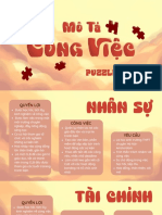 Mô tả công việc