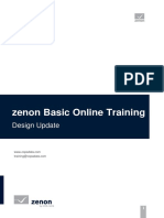 Zenon Basic Training - Design Changes