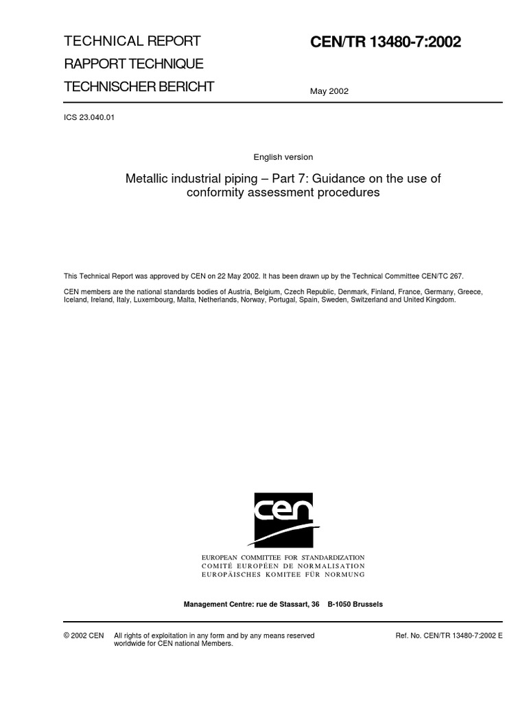 Cen tr 13480 7 2002 otkl pdf vapor liquids