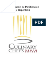 Cuestionario de Panificación y Repostería Culinary Chefs