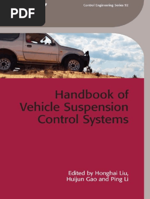 Handbook of Vehicle Suspension Control Systems | PDF