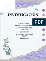 501D Nancy Carrera Alejandra Rodriguez Yafelin Dominguez Investigacion