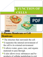 Parts & Function of Cells